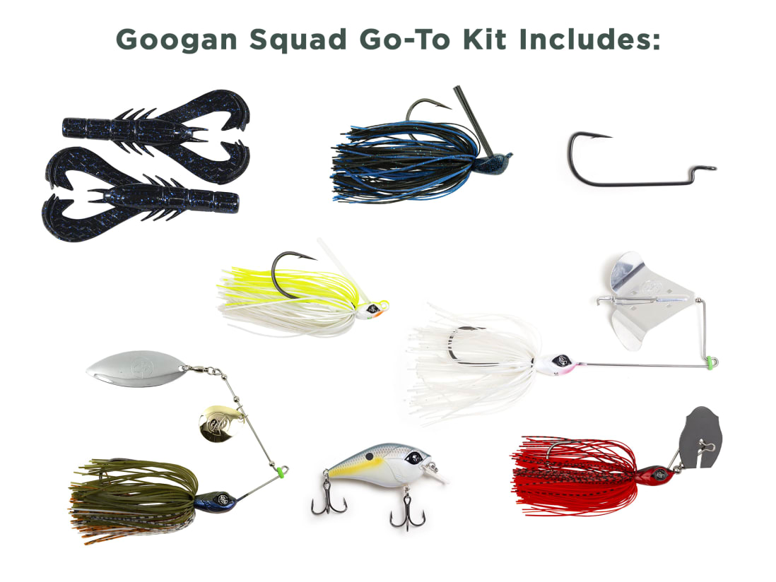 Googan Squad Catchsmart™ Go-To Rod & Kit Bundle