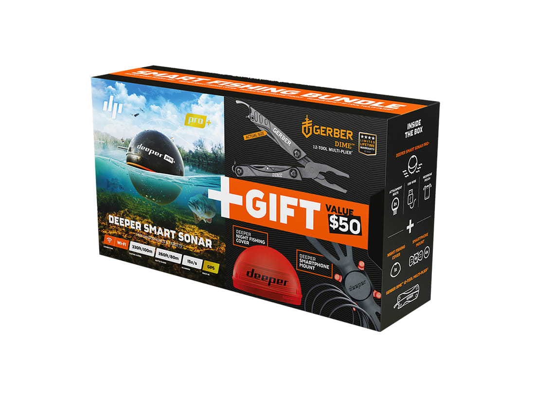 Deeper Smart Sonar PRO+ Bundle