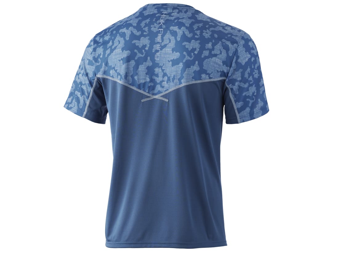 Huk Men's ICON X Running Lakes Short Sleeve Shirt - 725147, T