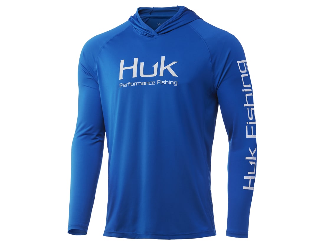 Huk Pursuit Vented Hoodie Huk Blue / Medium