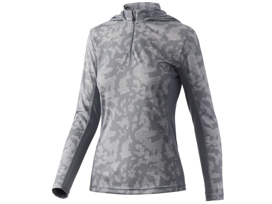 Huk Women's Icon x Running Lakes Hoodie - Desert Flower - Small