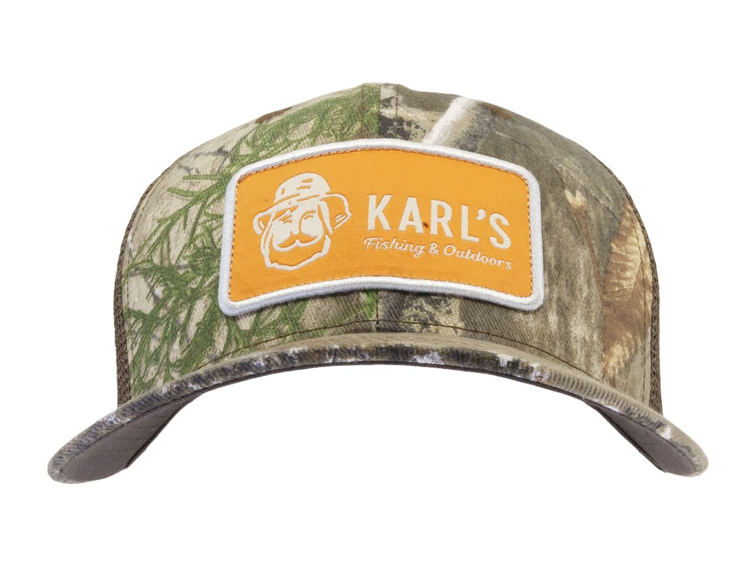 Karl's Fishing & Outdoors Camo Snapback Hat