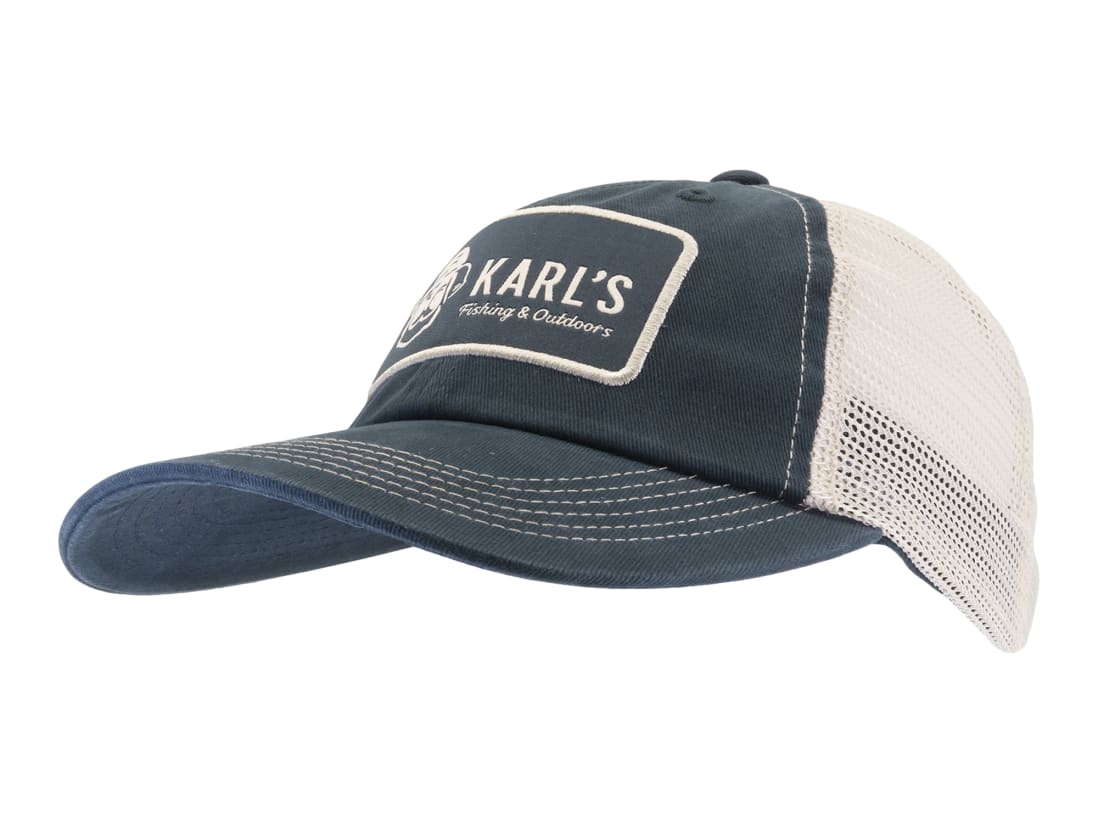 Karl's Fishing & Outdoors Snapback Hat Dark Green/White 1pack