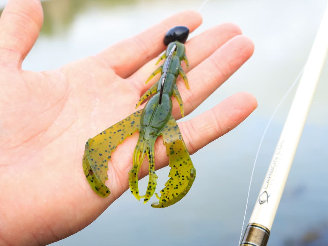4 Craw Tube Lure – Crawdad – Dolittle and Fishmore – Fishing