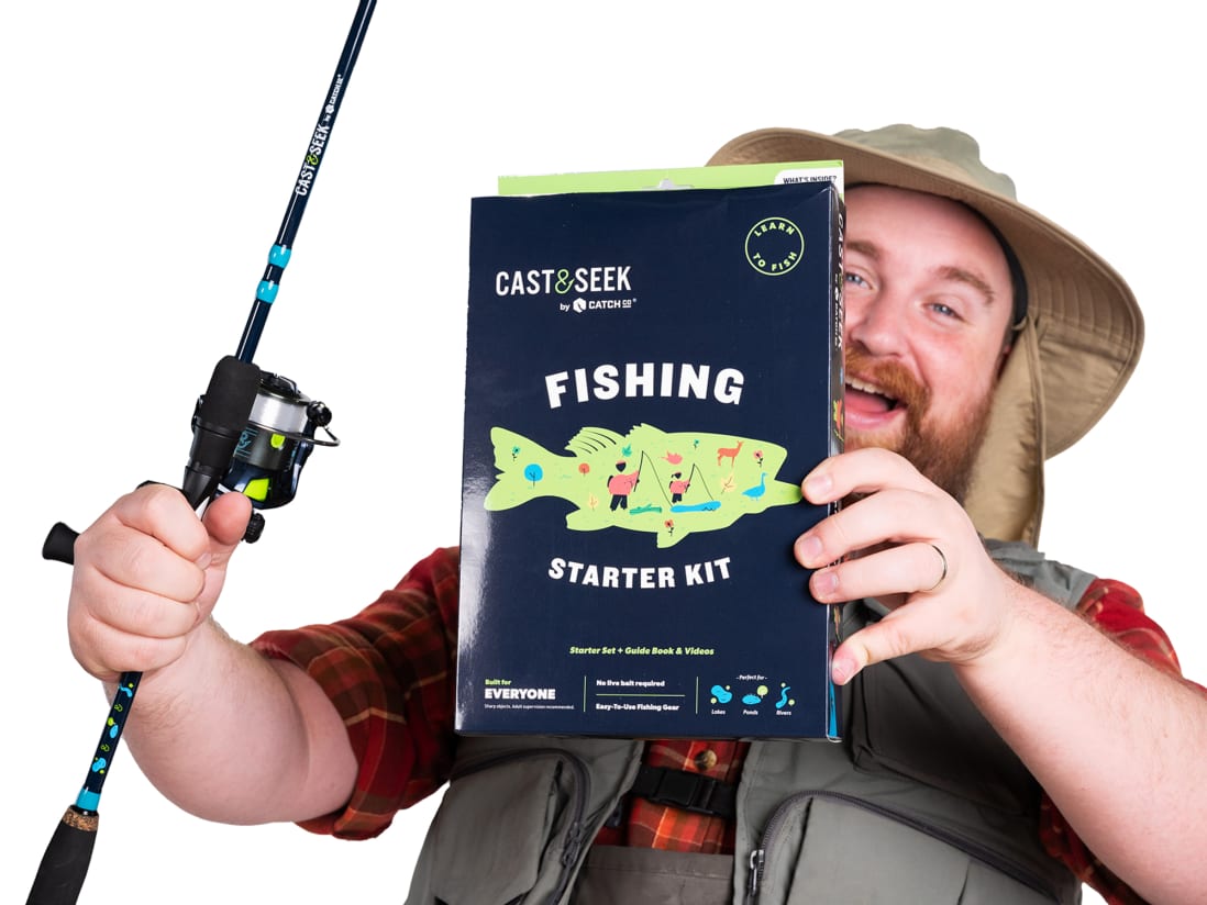Cast & Seek Starter Kit with Spinning Combo