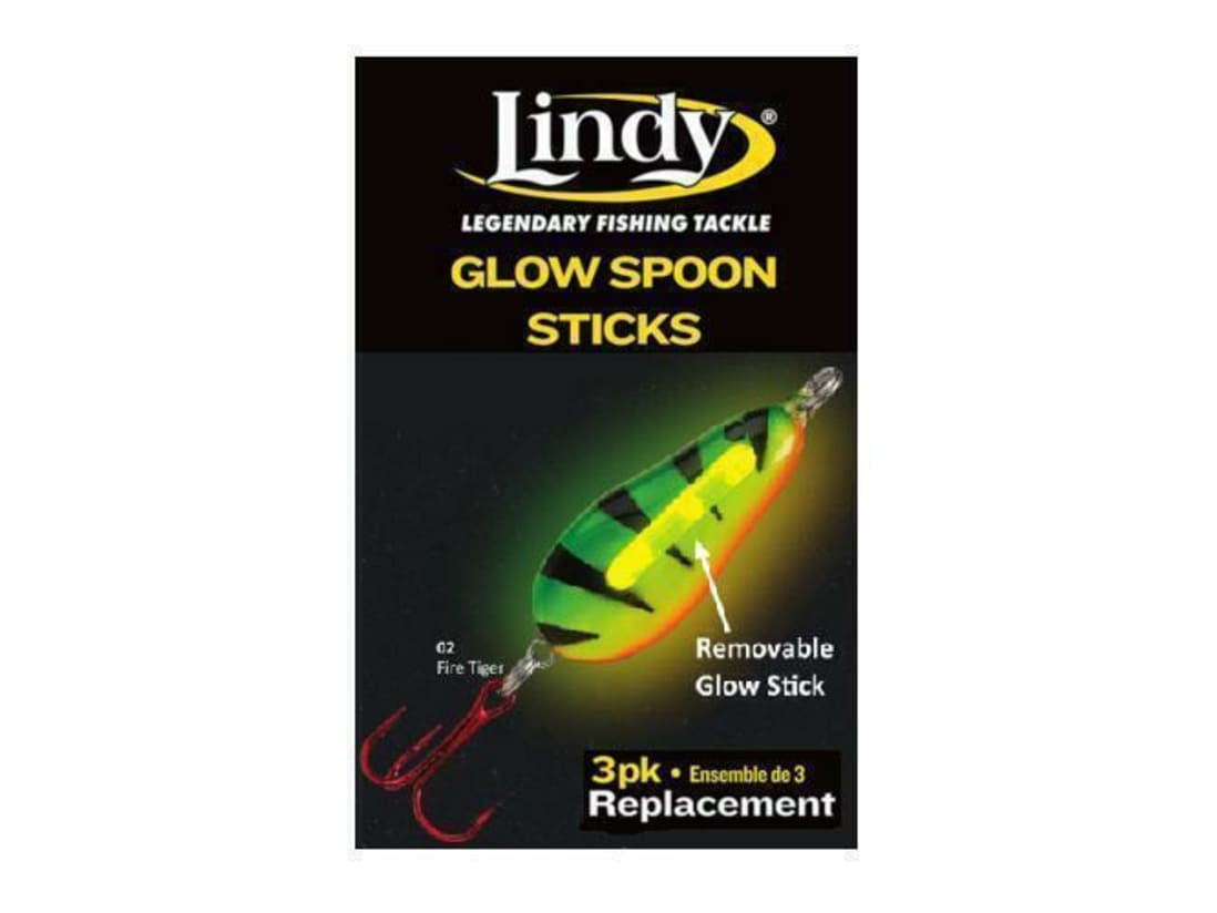 Lindy Glow Ice Fishing Spoon