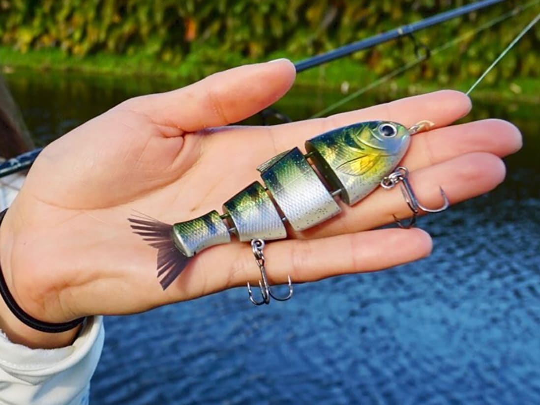 Fish Stalker Drop Down Buzzbait - White Shad, 1/2oz