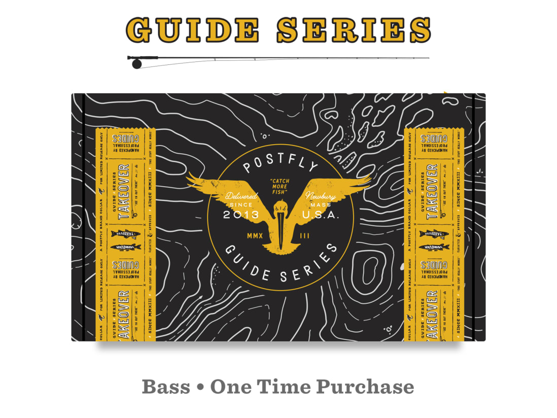 Postfly Guide Series Bass Fly Kit