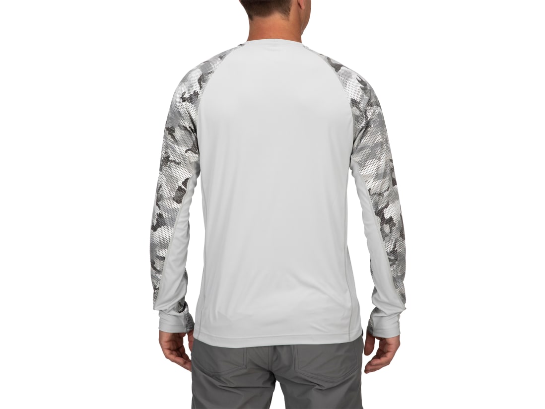 Simms Longsleeve Solarflex Prints Crewneck