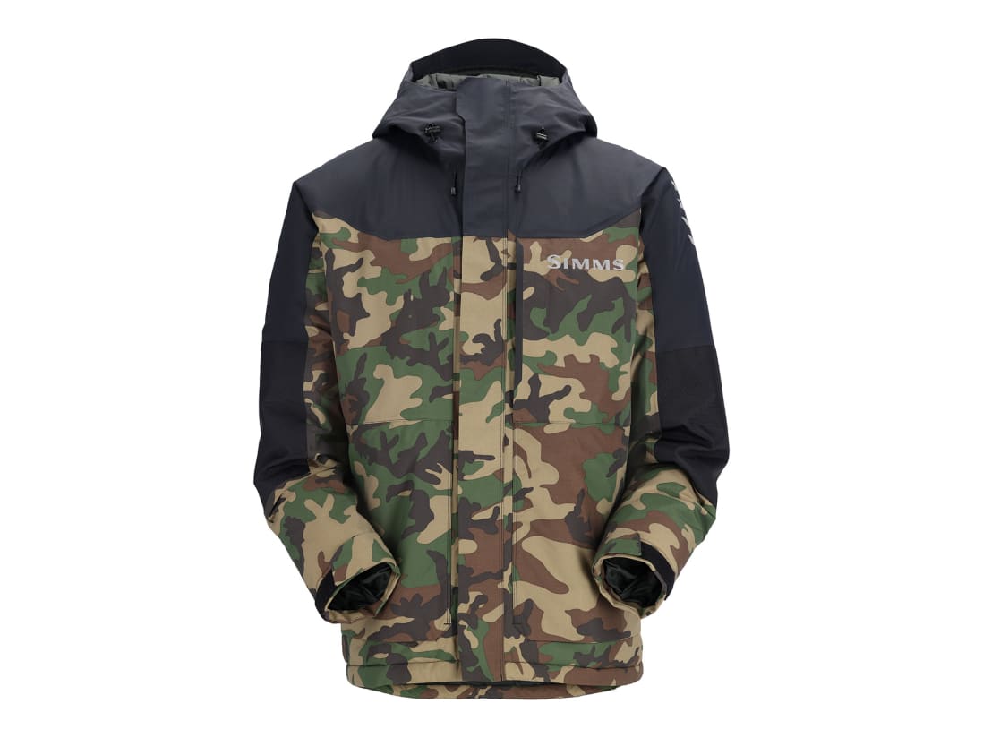 Simms Challenger Insulated Jacket - Woodland Camo - 2XL