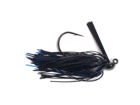Fitzgerald Fishing Tungsten Swim Jig 1/2 oz / Black/Blue Green Pumpkin