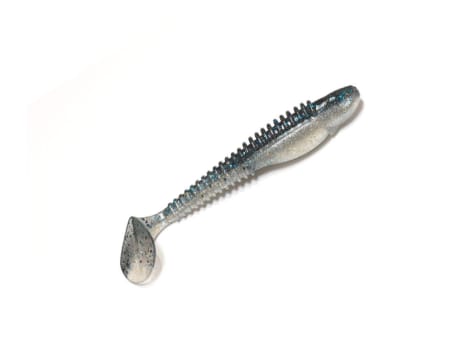 Karl's Amazing Baits, Flicker Worm, 6-in, Qty 7 Big Texan – Blue