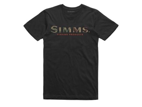 Simms Men's Tech Tee - Artist Series - Bass/Light Green/Steel - XL