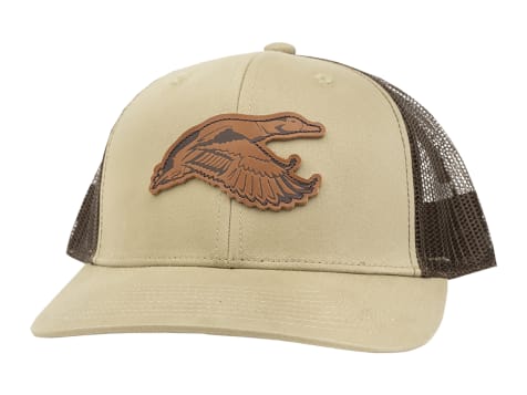 DUX Mallard Leather Patch Hat