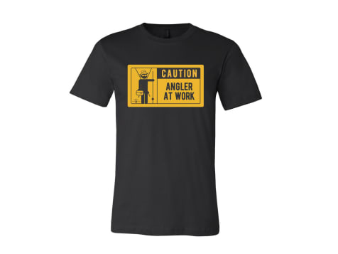 Karl's Bait & Tackle Angler At Work T-Shirt
