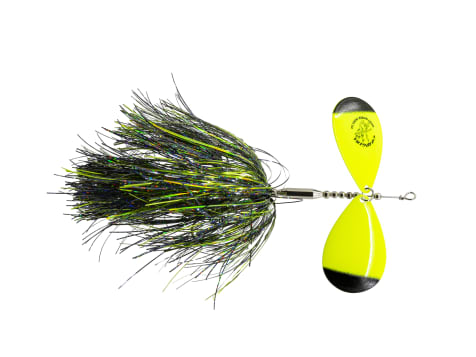 Bucktail musky lure - Double 8 Blade Bucktail - Shop Outdoor Gear