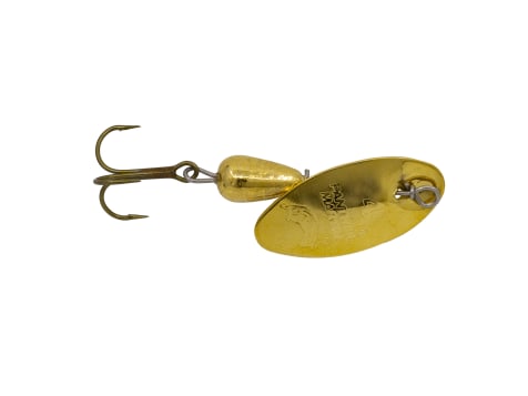 Rooster Tail, Flash White, Inline Spinnerbait Fishing Lure, 3/8 oz