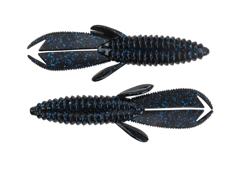 Big Bite Baits Slab Tube Blue Pearl