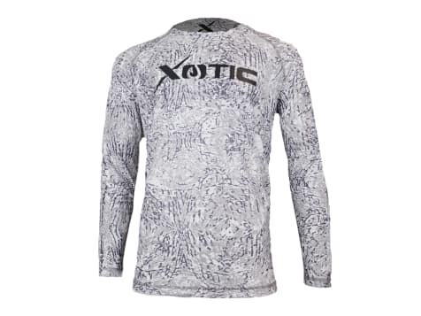 Xotic Camo and Fishing Gear Long Sleeve Performance Shirt