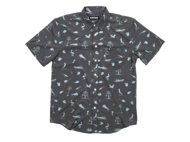 Badfish Islamorada Short Sleeve Button Up