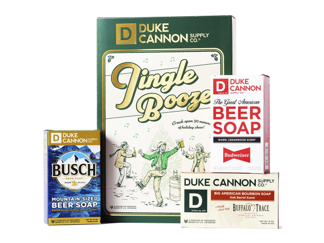 Duke Cannon Jingle Booze Soap Gift Set