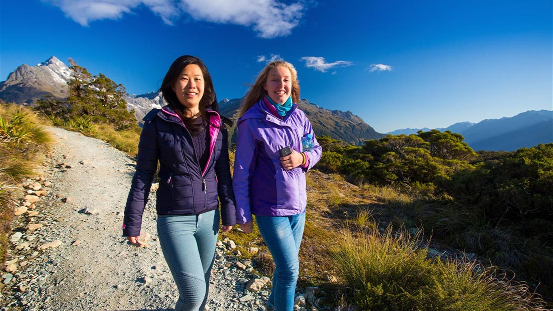 Walk New Zealand's Fiordland National Park