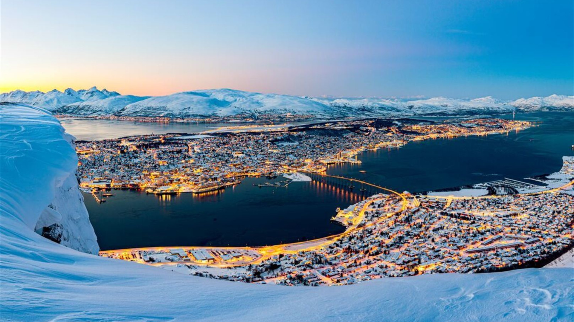 Northern Scandinavia in Winter