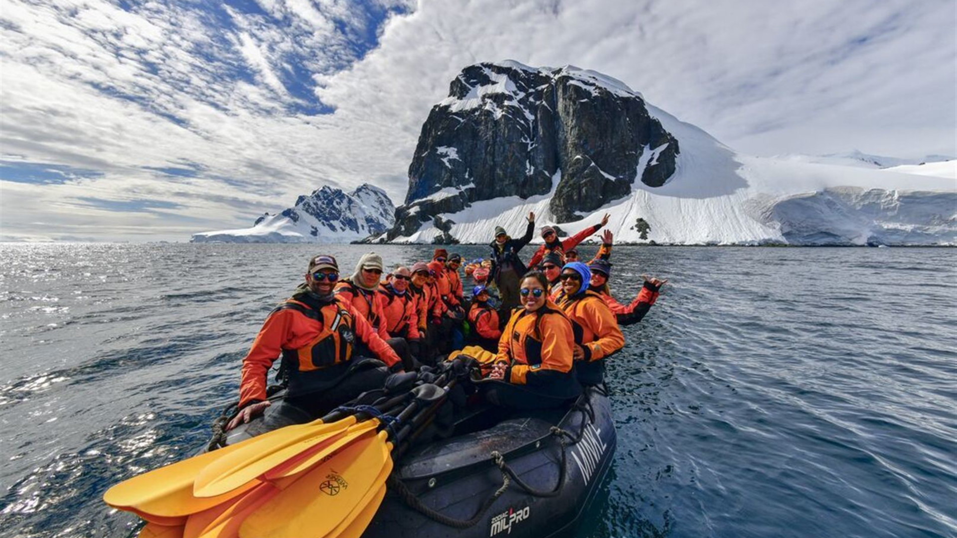 Crossing the Antarctic Circle (Ocean Victory) 