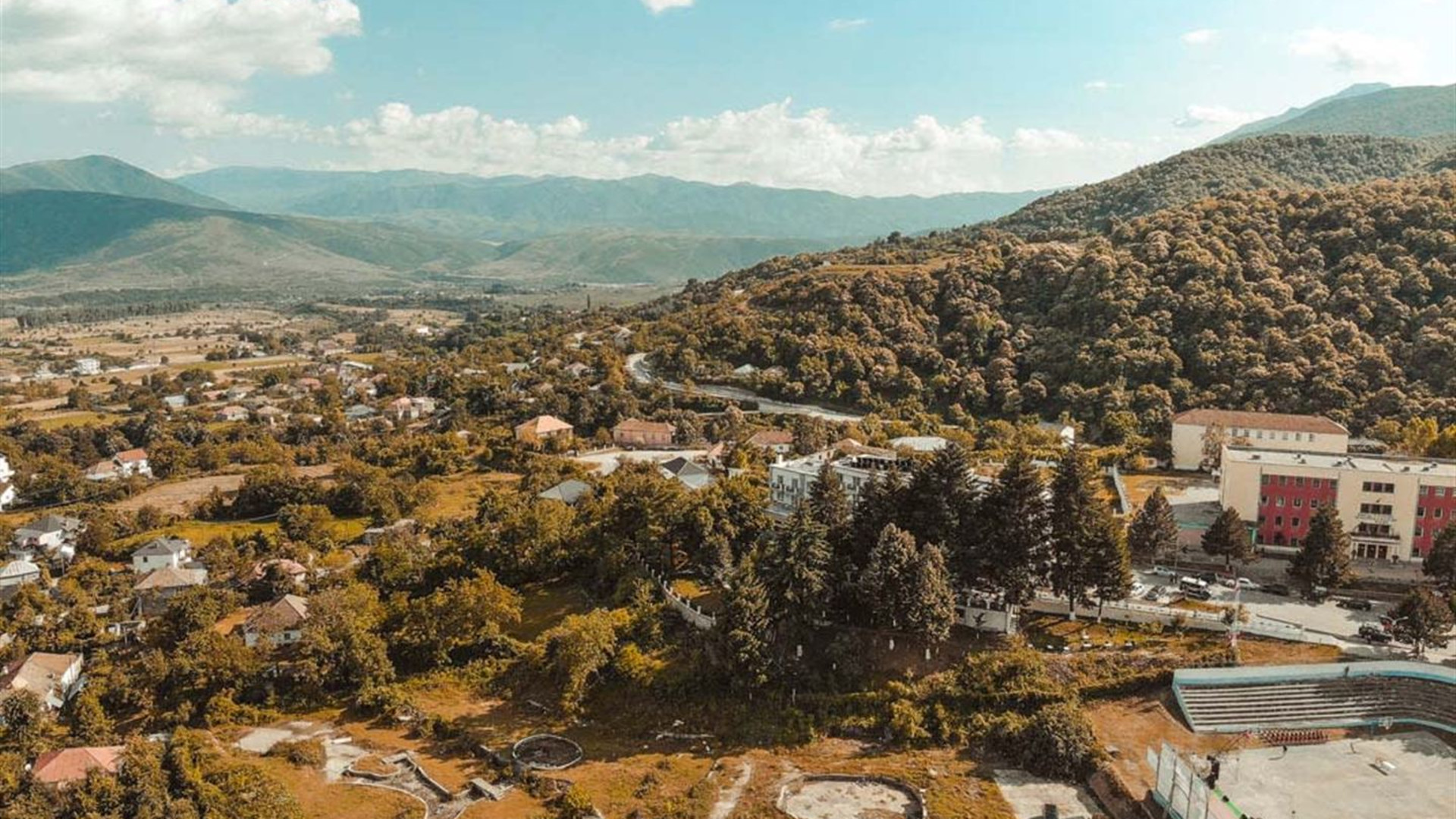 Walking in Albania