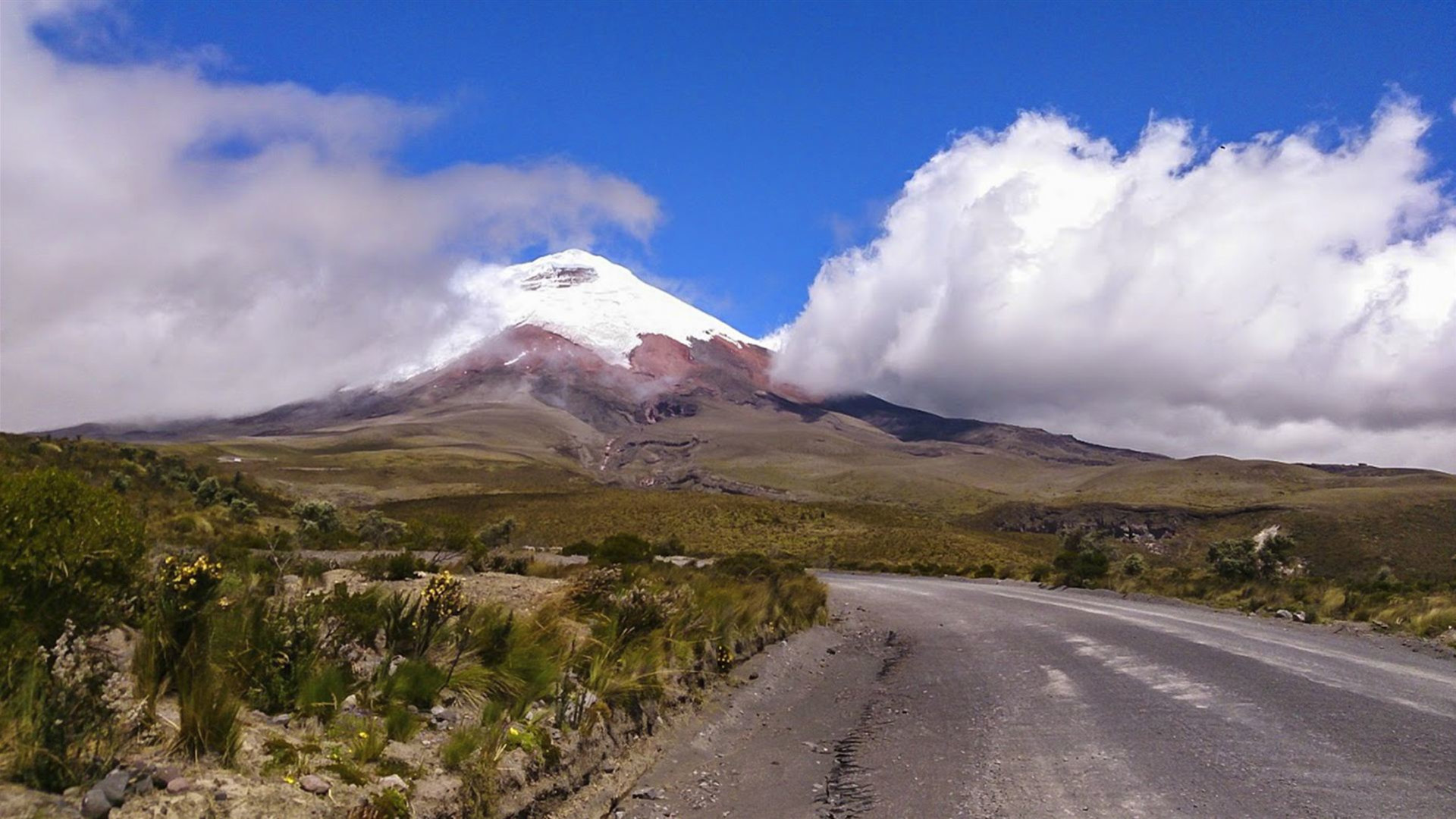 Das Hochland von Ecuador