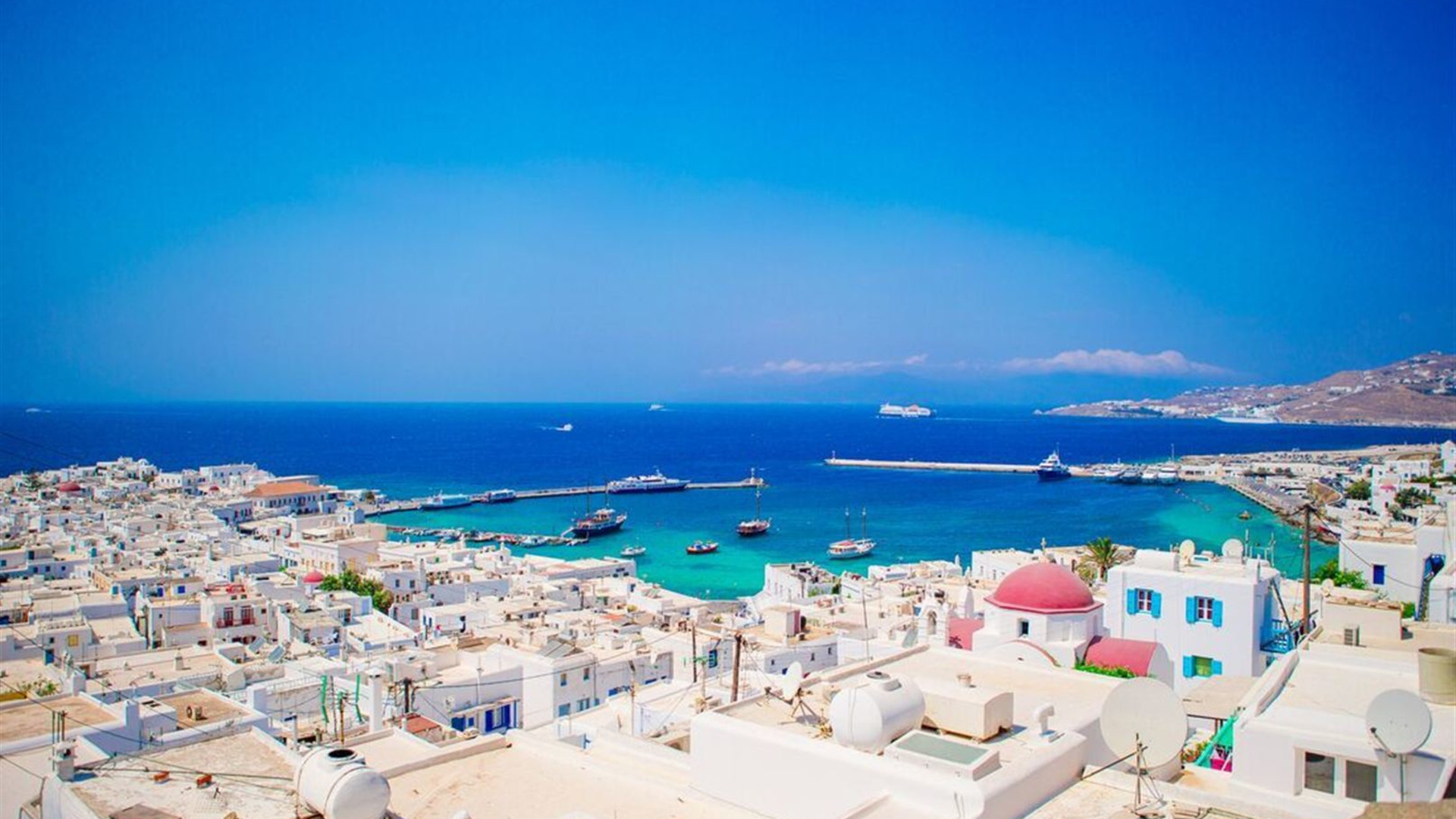Athens to Santorini