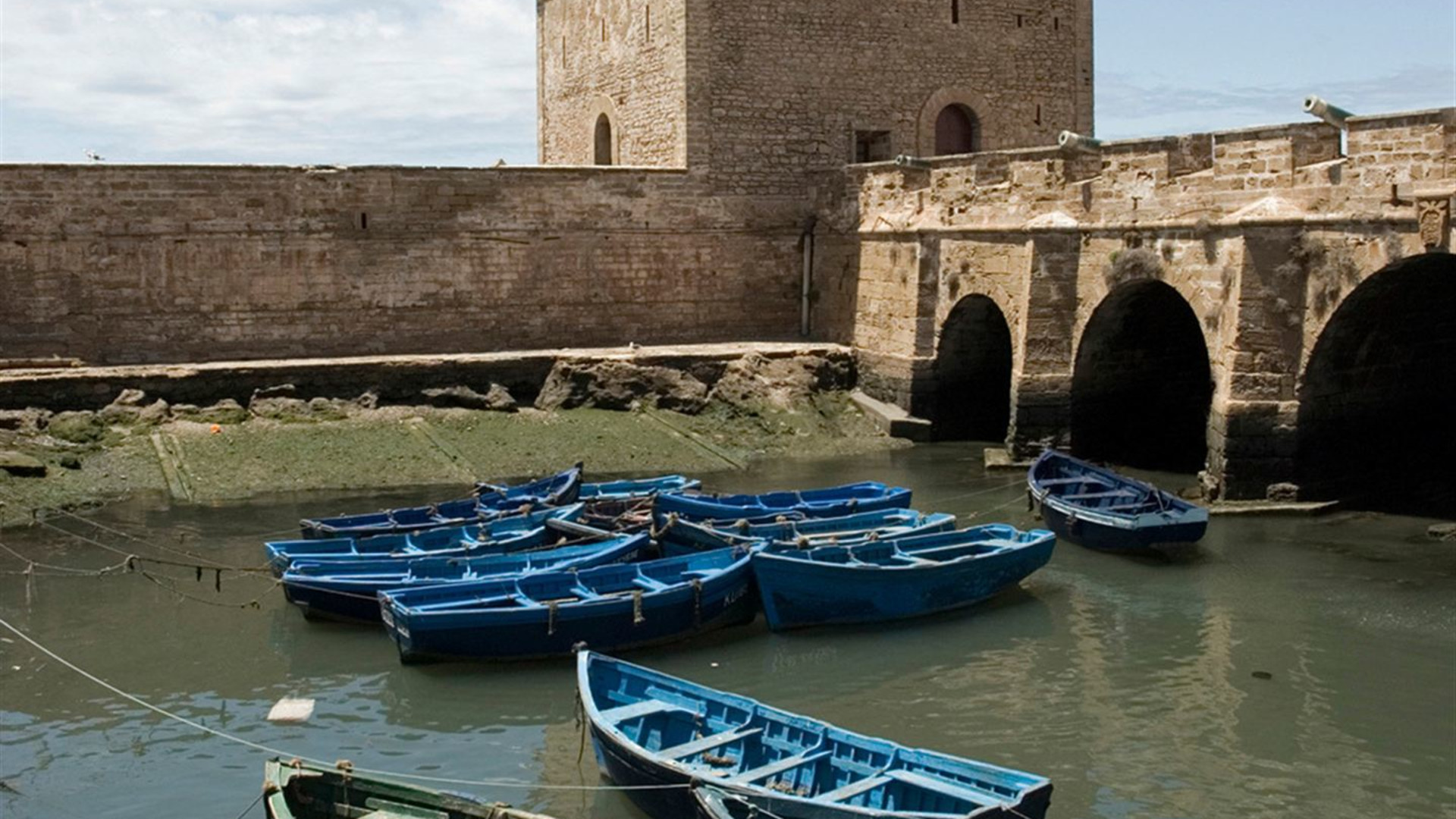 Coastal Morocco: Waves & Market Stalls
