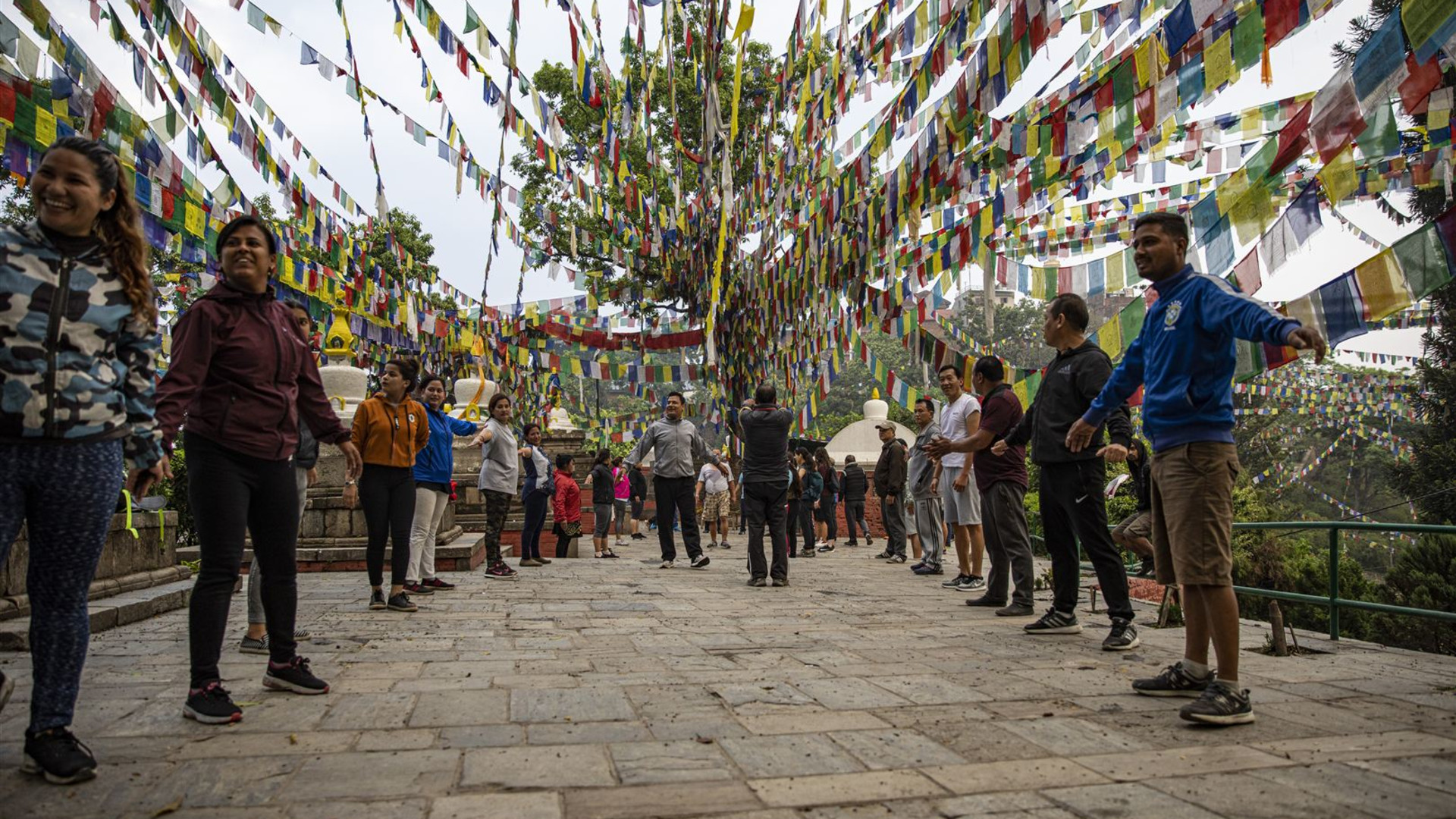 Nepal  – Teeberge und Tempel