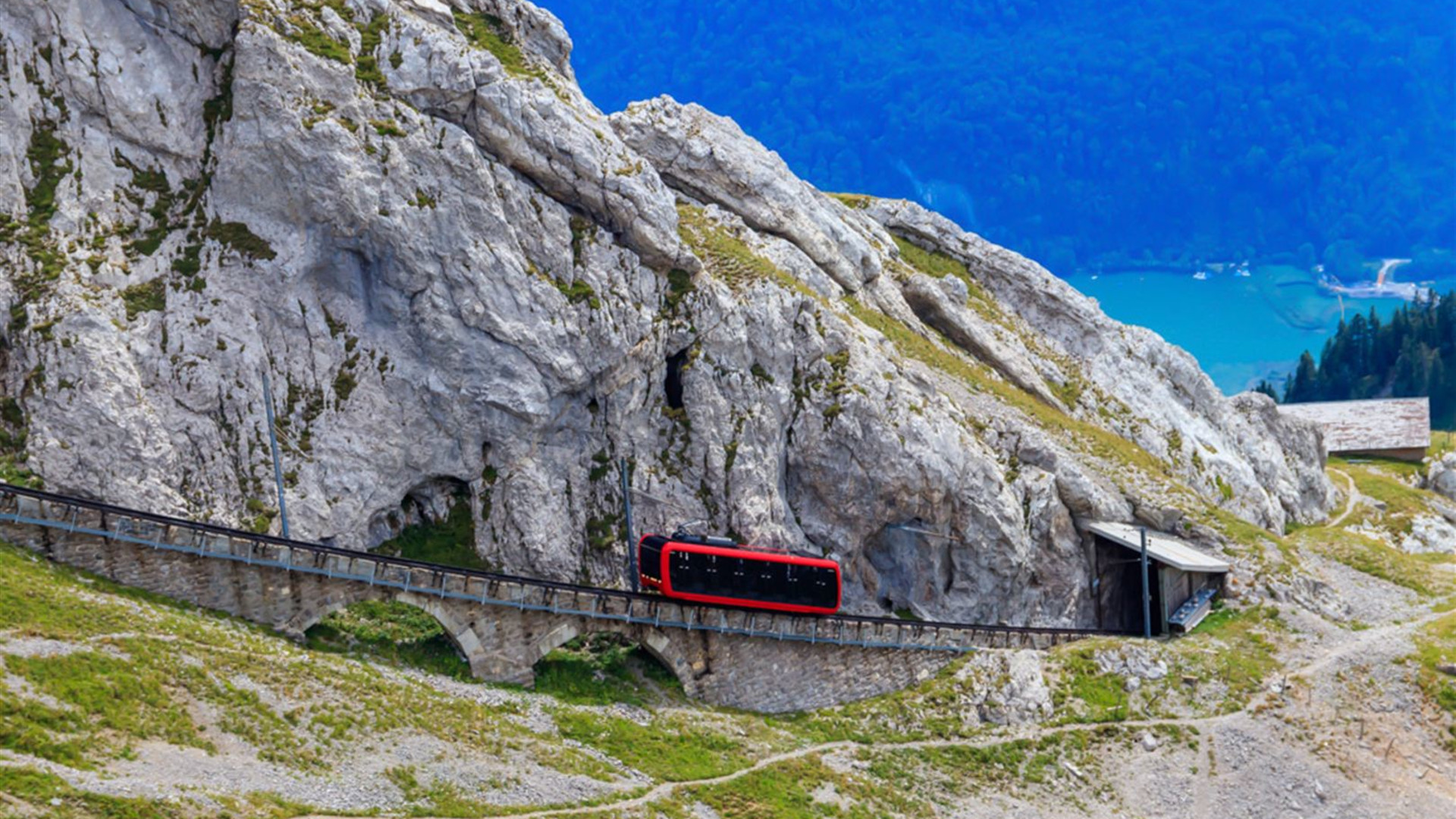 France, Switzerland, and Italy by Rail