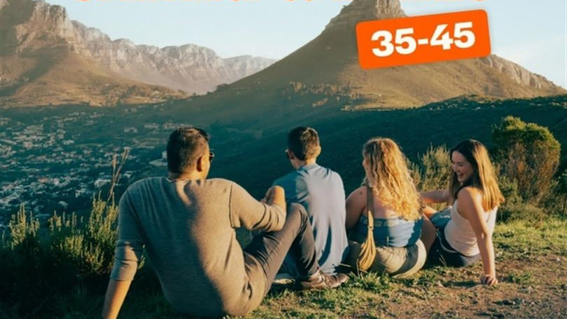 Cape Town, Safari & Falls 35 to 45