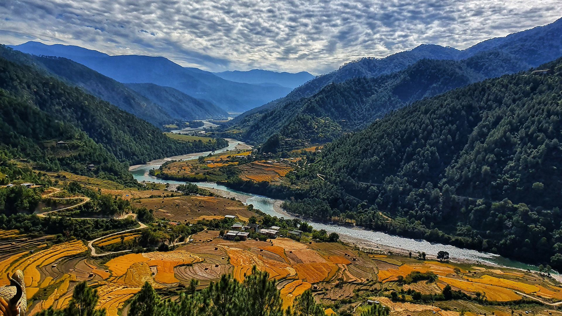 Camping am Trans-Bhutan-Pfad