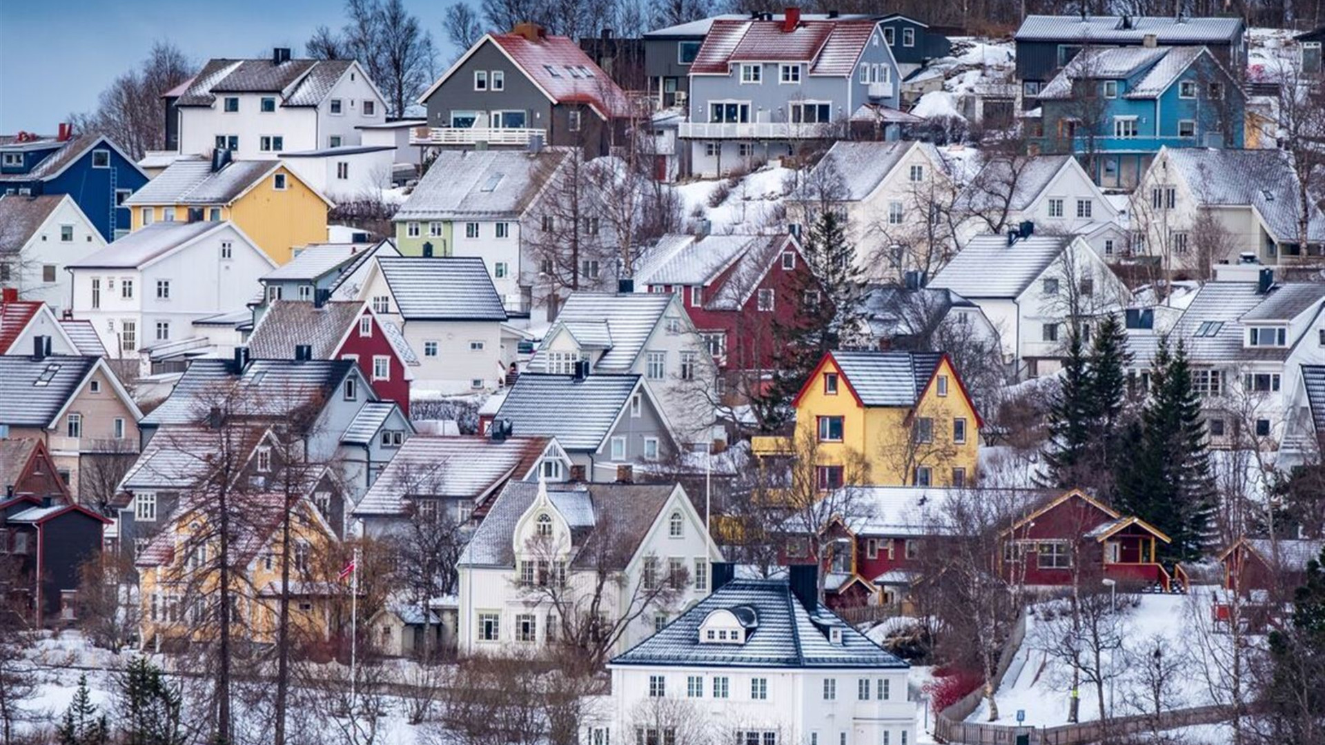 Northern Scandinavia in Winter