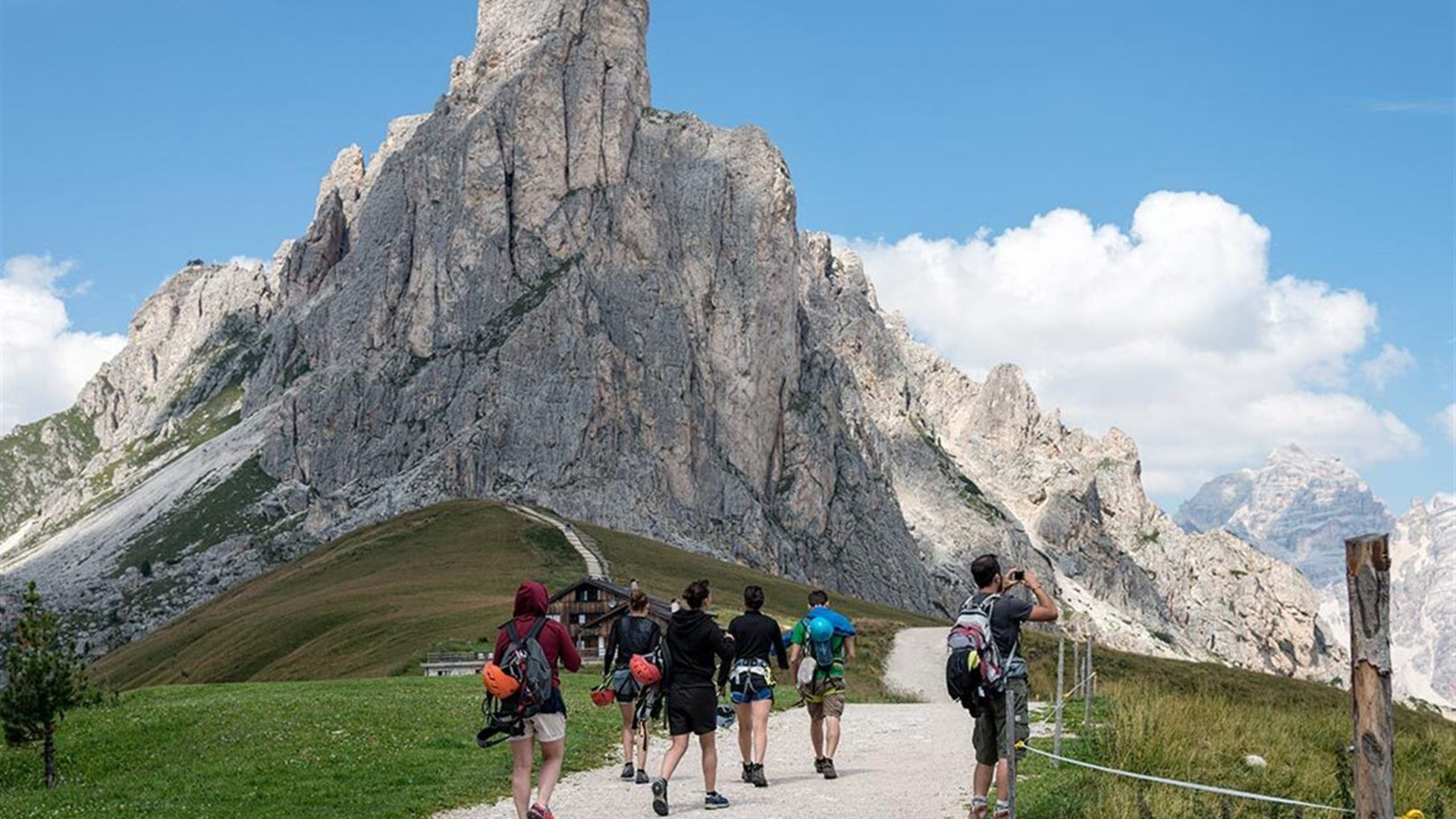 Hiking in the Dolomites