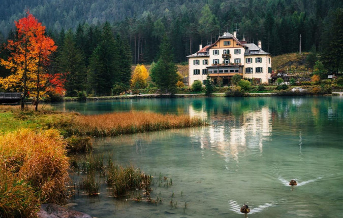 Hiking in the Dolomites