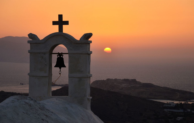 Greek Island Hopping: Paros, Ios & Santorini Sunsets