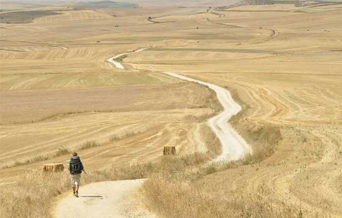 Walking across the Pyrenees on the Camino Frances