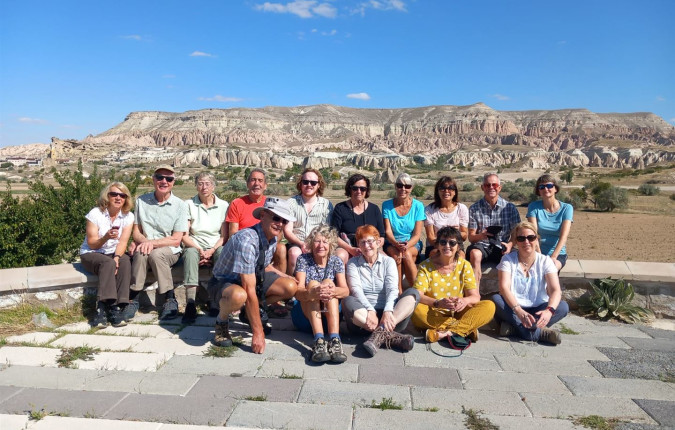 Walking in Cappadocia