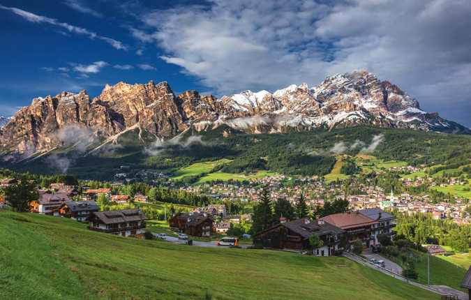 Hiking in the Dolomites