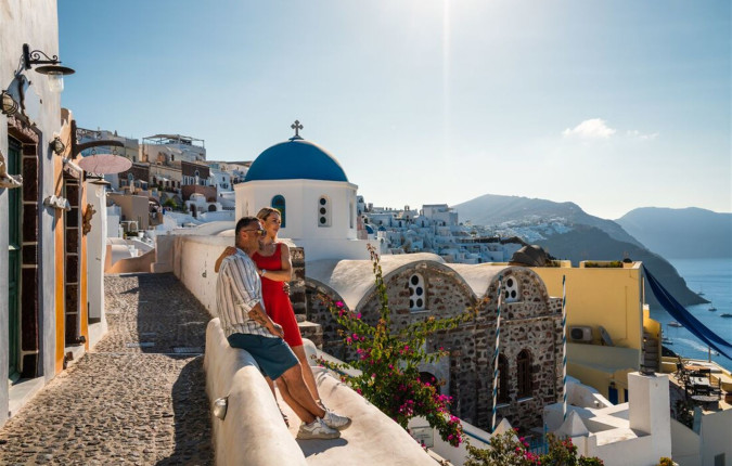 Athens to Santorini
