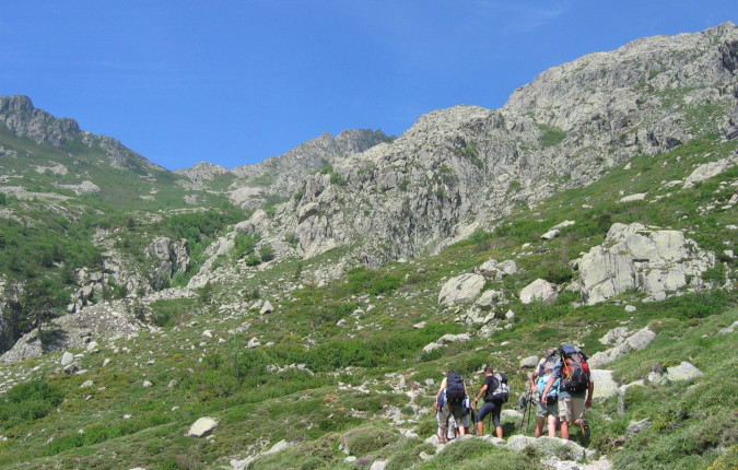 Trek the GR20 of Corsica