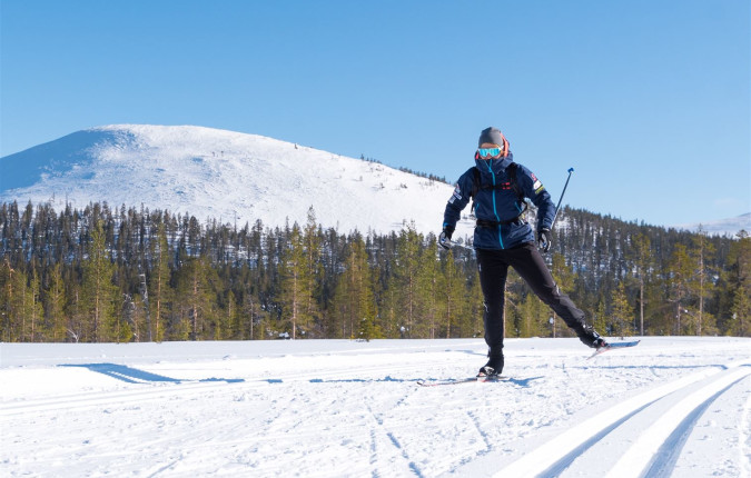 Cross-Country Skiing in Lapland
