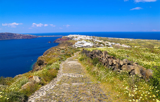Athens to Santorini