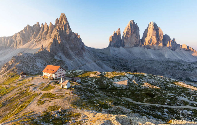 Hiking in the Dolomites