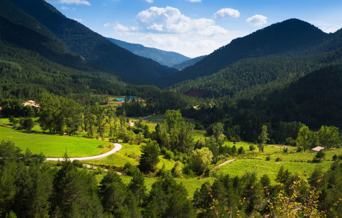 Walking across the Pyrenees on the Camino Frances