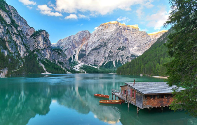 Hiking in the Dolomites